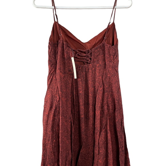 Women Mini Dress Tie Back - Picture 2 of 2